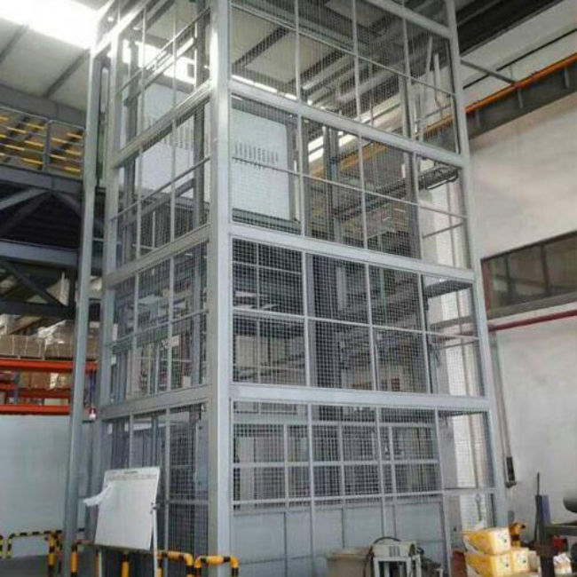 青阳导轨式升降平台货梯
